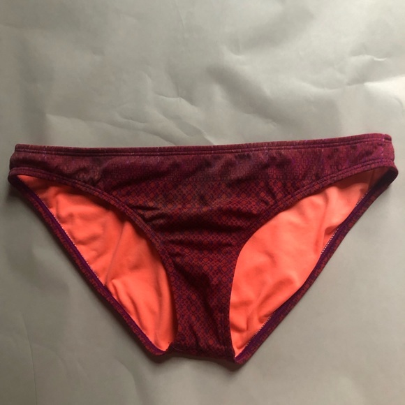 ❤️Athleta Saffron Rio Vista Swim Bikini Set Purple Red - Picture 8 of 10